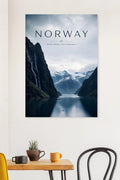 Nordic Silence Wall Art Print – Scandinavian Landscape – premium Scandinavian wall art