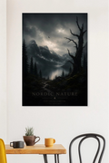 Nordic Nature Aluminum Print – Scandinavian Wall Art – premium Scandinavian wall art