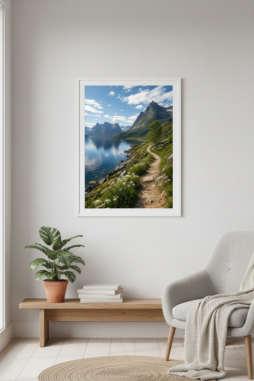 Mountains by the Lake